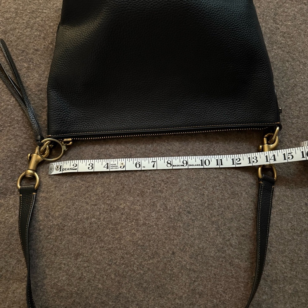 Coach 1941 Collection Duffle Bag in Black, Pebble Grained Leather - Picture 7 of 14